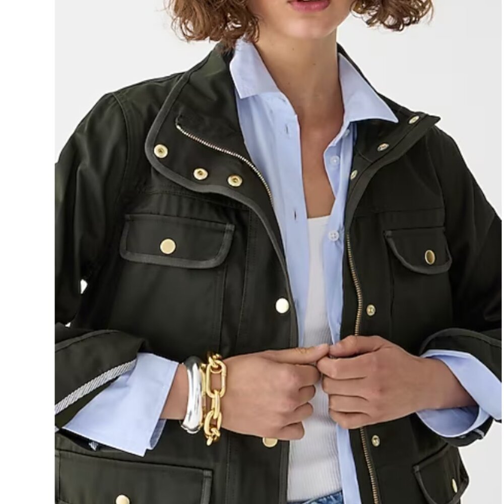 J. Crew New Downtown Field Jacket Size Small / Medium - Picture 3 of 13